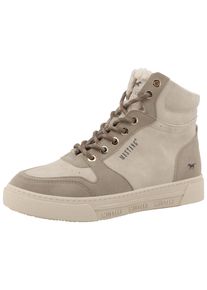 Mustang Shoes Winterlaarzen Rhonda High top sneaker, winterboots met warme voering dames laarzen maat 37 beige