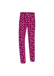 happy girls Sweatlegging in geweldige eenhoorn-alloverprint meisjes leggings maat 122 rood