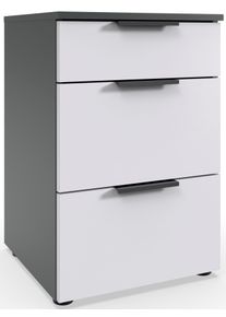 wimex Nachtkastje Level by fresh to go 3 lades met soft-close functie, 41 cm breed, 61 cm hoog nachtkastjes