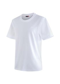 Maier Sports Functioneel shirt Walter Heren T-shirt, ronde hals pique outdoor shirt, snel drogend heren t-shirts maat M wit