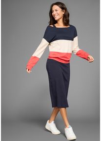 Kangaroos 2-in-1-jurk met streepjes-shirt in lagenlook - nieuwe collectie (set, 2-delig) dames jurken maat 32/34 multicolor