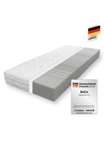 Beco Comfortschuimmatras Medistar KS, matras koudschuim-gevoel 90x200 cm, 140x200 cm Getest met 1,1* "ZEER GOED" & beoordeeld als**Duitsland Favoriet