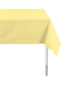 Apelt Tafellaken 4362 rips-uni Waterafstotend en vuilwerend (1 stuk) tafelkleden maat 1 geel