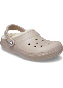 Crocs Clogs Classic Lined pantolette, pantoffel, winterschoen met warme voering dames clogs maat 36 beige