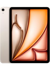 Apple Tablet 11" iPad Air Wi-Fi + Cellular (2025), 10,86 ", iPadOS tablets goud(kleur)