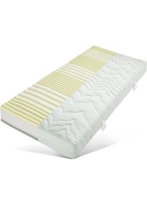 Beco Pocketveringsmatras Vario Lux Greenfirst hoogte 22 cm pocketvering matrassen maat - wit
