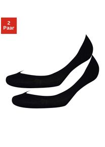 Vivance Kousenvoetjes met zoolvulling (set, 2 paar) dames kousenvoetjes maat 35-38 zwart