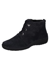 Waldläufer Waldläufer Winterlaarzen HESNA ankle boot, lace-up boots in comfort width h = very wide dames winterlaarsjes maat 6 (39) blauw