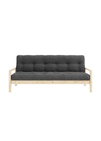KARUP Slaapbank Knob met futonmatras, verschillende kleuren, fsc-gecertificeerd, dennenhout beige, slaapbanken, Breedte ligoppervlak: 130 cm, Lengte