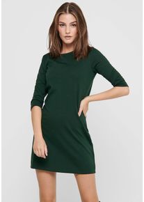 Only Jerseyjurk ONLBRILLIANT 3/4 DRESS dames jerseyjurken maat S groen