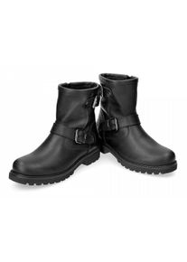 Panama Jack Winterlaarzen ankle boot, warm lining, with logo embossing on the heel dames winterlaarsjes maat 37 zwart
