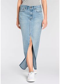 Levi's Levi's Jeans rok Ankle Column Skirt dames spijkerrokken maat 29 blauw