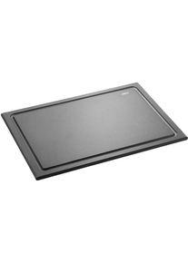Gefu Snijplank Slize Houtcomposiet van 80% gerecycled materiaal, sapgeul (1 stuk) snijplanken zwart