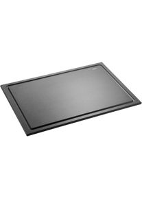 Gefu Snijplank Slize Houtcomposiet van 80% gerecycled materiaal, sapgeul (1 stuk) snijplanken zwart