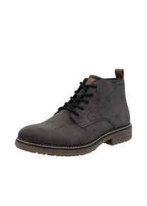 Rieker Veterlaarsjes Veterboots, workerboots, profielzool, met aantreklus heren boots & laarzen maat 42 grijs