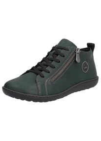 Rieker Sneakers , vrijetijdsschoen, lage schoen, veterschoen in comfortabele vorm dames schoenen maat 39 groen