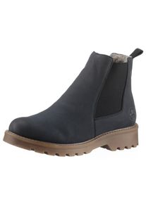 Rieker Chelsea-boots , instappers, enkellaars, blokhak, met knusse warme voering dames chelsea boots maat 39 blauw