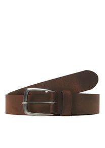 Jack & Jones Jack & Jones Leren riem JACMICHAEL LEATHER BELT SN heren riemen maat 105 bruin