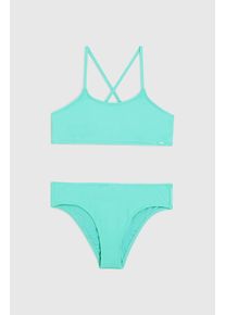 O`Neill O'Neill Bustierbikini ESSENTIALS BRALETTE BIKINI SET meisjes bikini's maat 164 (158) blauw