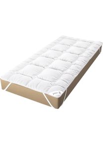 Jekatex Matrasdek Duo premium 5 sterren allergievriendelijk topper, verschillende maten matrasbeschermers wit