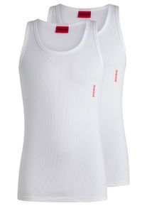 HUGO underwear Tanktop Twin Pack met merketiket in contrastkleur (set, 2-delig) heren onderhemden maat XXL