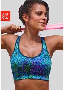 active by Lascana Sport-bh met ge&iuml;ntegreerde schalen in de cup dames sport bh's maat B multicolor