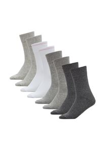 s.Oliver Sokken Essentials met zachte band (8 paar) jongens sokken maat 39 (42) wit