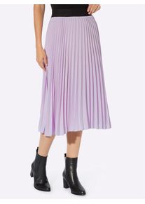 Heine Plissérok dames lange rokken maat 38 paars