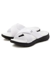 Venice Beach Badslippers Pantolette, mule, sandaal, open schoen, badschoen VEGAN dames badslippers maat 36 wit