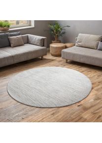 OTTO Wollen kleed Woolscape Omkeerbaar tapijt, handgeweven kwaliteit, gem&ecirc;leerd, 100% wol, woonkamer wollen vloerkleden beige