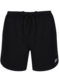 Reebok Zwemshort Yale met trekkoord en elastische tailleband, met logo, basic heren zwembroeken maat XL zwart