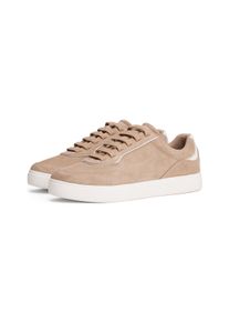 Tommy Hilfiger Plateausneakers CASUAL SUEDE SNEAKER , vrijetijdsschoen, halfschoen, veterschoen met zijlogo-debossing dames lage sneakers maat 39