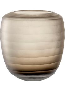 Leonardo Tafelvaas Decoratieve vaas BELLAGIO uit glas, beige, handgemaakt (1 stuk) vazen & bloempotten bruin