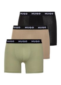 HUGO underwear Boxershort BOXERBR TRIPLE met elastische taille (3 stuks) heren boxershorts maat S (48) multicolor