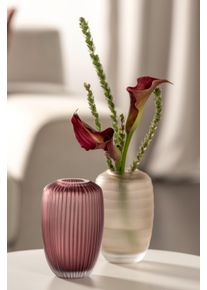 Leonardo Tafelvaas Decoratieve vaas BELLAGIO uit glas, beige, handgemaakt (1 stuk) vazen & bloempotten bruin