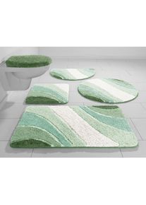 my home Badmat Josie, badmat, badkamer tapijt badmatten maat 7 groen