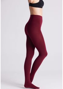 YSABEL MORA Thermopanty TIGHTS BASIC COLLECTION met verwarmende binnenzijde voor koude winterdagen dames maillots maat M rood