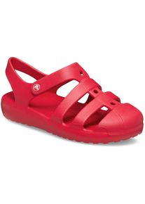Crocs Badslippers Classic Fisherman Water sandaal, badschoen met klittenbandsluiting kinderen sandalen maat 30 rood