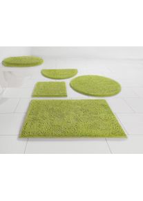my home Badmat Maren, badmat, badkamer tapijt Bio-katoen, badmat, badmatten ook als 3-delige set badmatten maat 3 groen