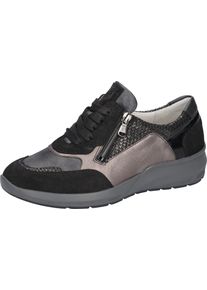 Waldläufer Waldläufer Veterschoenen M-TONIA Comfort schoen, sneaker, gemakkelijke schoen, ritssluiting, M-wijdte dames sportieve veterschoenen maat 3,5 (36)