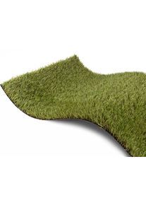 PRIMAflor-Ideen in Textil Kunstgras Corsica natuurlijke uitstraling, met drainagefunctie, voor balkon, terras & tuin buitenkleden groen