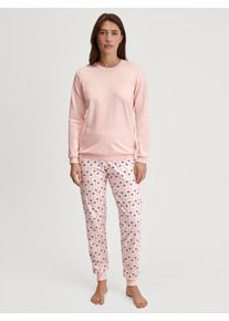 Calida Pyjama Midnight Flowers dames nachtkleding maat L (48/50) roze