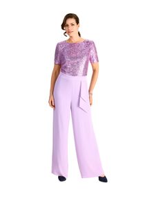 HERMANN LANGE Collection Jumpsuit in culotte-stijl met pailletten dames jumpsuits maat 36