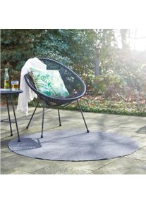 ANDIAMO Kunstgras Field, Made in Belgium Gazontapijt van naaldvilt, met noppen, voor balkon & terras (1 stuk) buitenkleden grijs