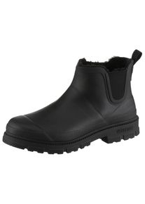 VERBENAS Rubberlaarsjes Luka Chelseaboots, enkellaarsje, regenlaarzen, instaplaarzen met warme voering heren rubberlaarzen maat 41 zwart