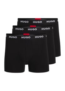 HUGO underwear Boxershort BOXERBR TRIPLET PACK met hugo logo-elastisch tailleband (3 stuks) heren boxershorts maat L zwart
