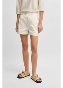 BOSS Orange Short Taschi Premium Damesmode dames korte broeken maat 34 beige