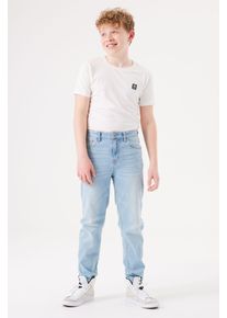 Garcia Dad-jeans Dalino voor jongens, met verwoeste effecten jongens jeans maat 140 blauw