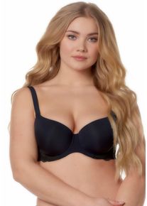 After Eden D-cup & up After Eden D-cup & up T-shirt-bh Liv verstelbare bandjes, met cup, met beugel, met kant, vrouwelijk dames t-shirt bh's maat G zwart