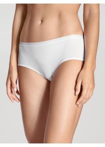 Calida Hipster Natural Comfort met low-cut snit dames slips maat S (40/42) wit